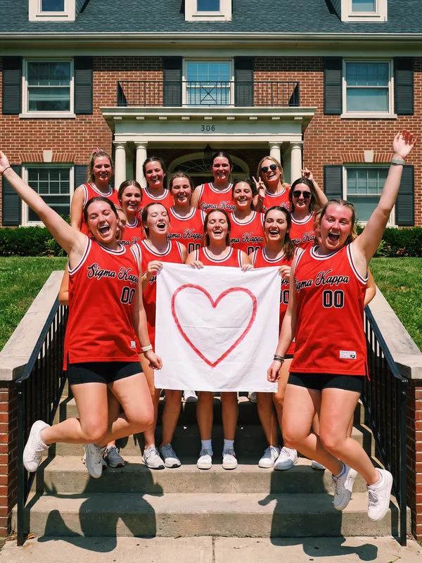 Bid Day Basketball custom jersey by Kinetic Society